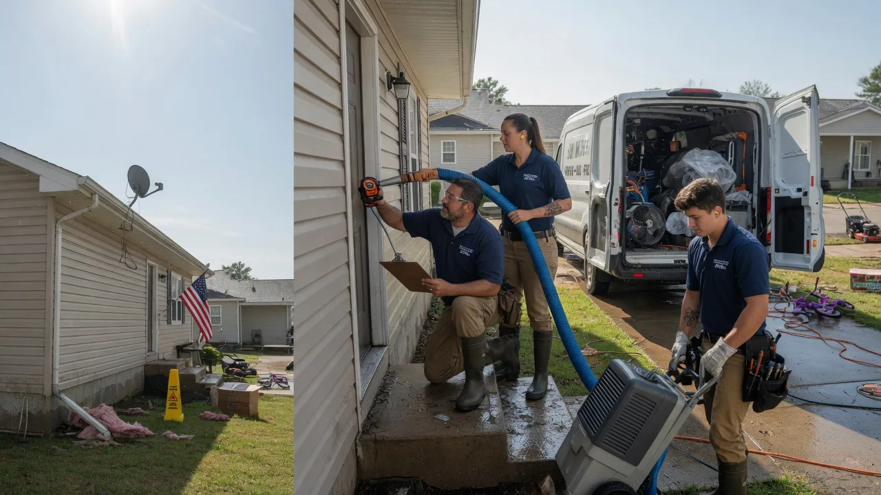 Ceiling Water Damage Restoration in Sanford, TX near me